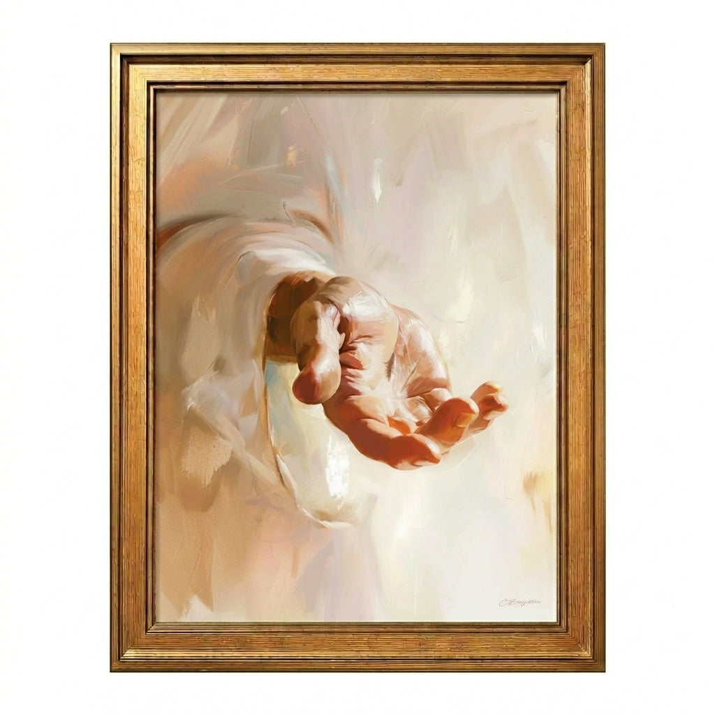 Hand of Jesus - Canvas