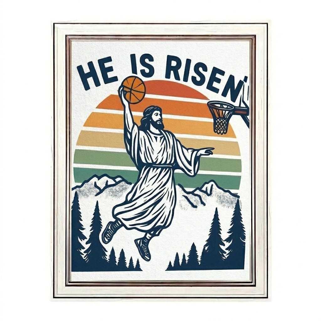 Funny Basketball Jesus