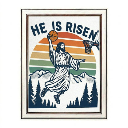 Funny Basketball Jesus