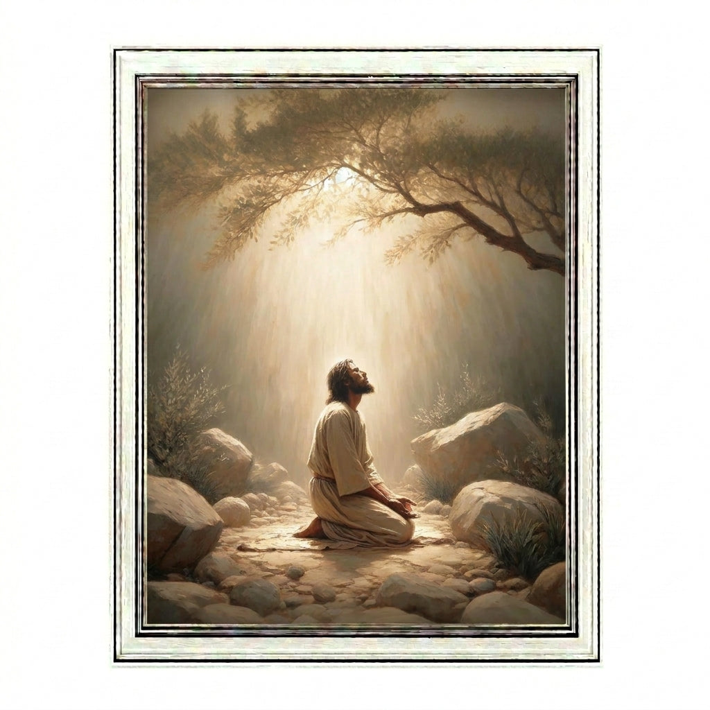 Jesus in the Garden of Gethsemane - Canvas