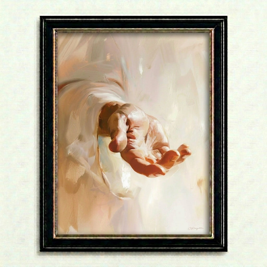 Hand of Jesus - Canvas