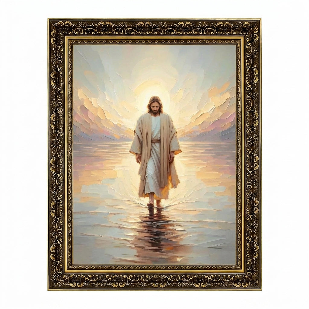 Jesus Walking on Water III - Canvas