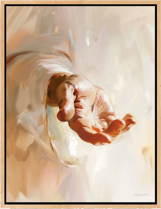 Hand of Jesus - Canvas