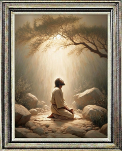 Jesus in the Garden of Gethsemane - Canvas