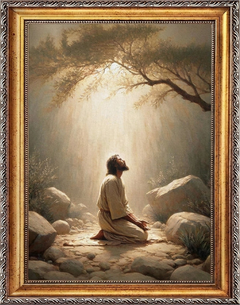 Jesus in the Garden of Gethsemane - Canvas