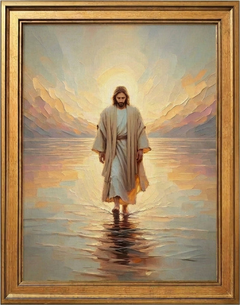 Jesus Walking on Water III - Canvas