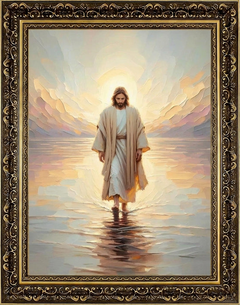 Jesus Walking on Water III - Canvas