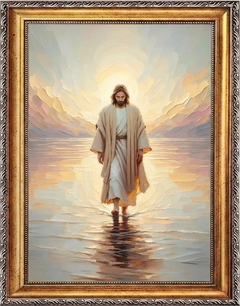 Jesus Walking on Water III - Canvas