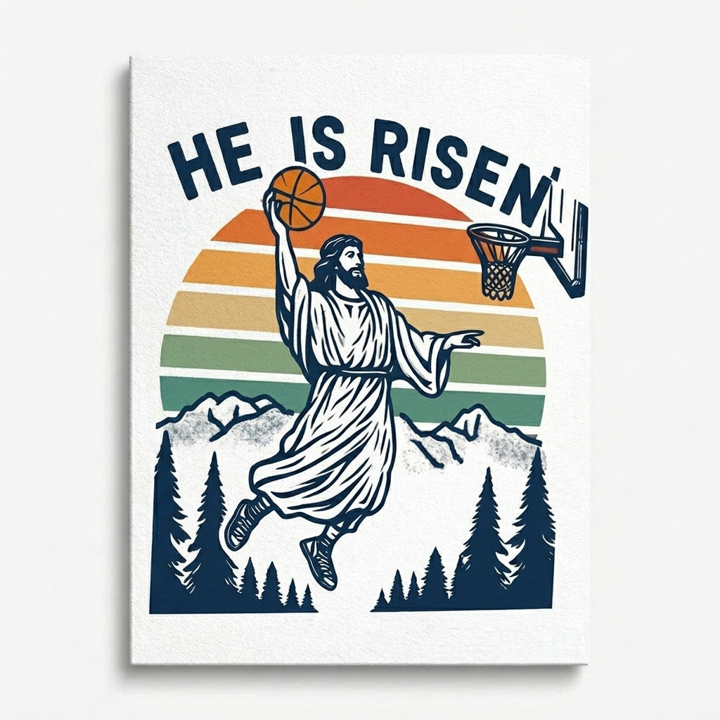 Funny Basketball Jesus