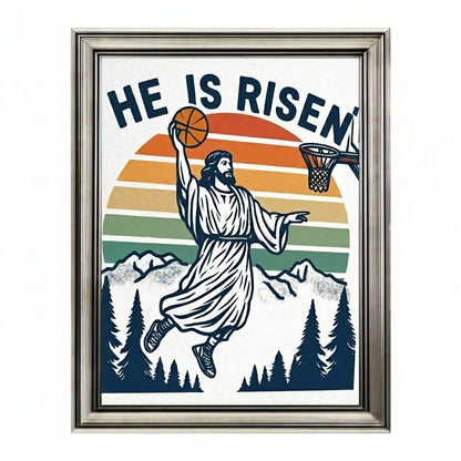Funny Basketball Jesus